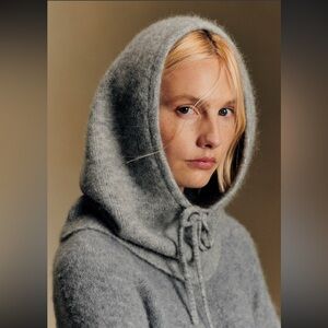 Sézane Côme Hooded Scarf